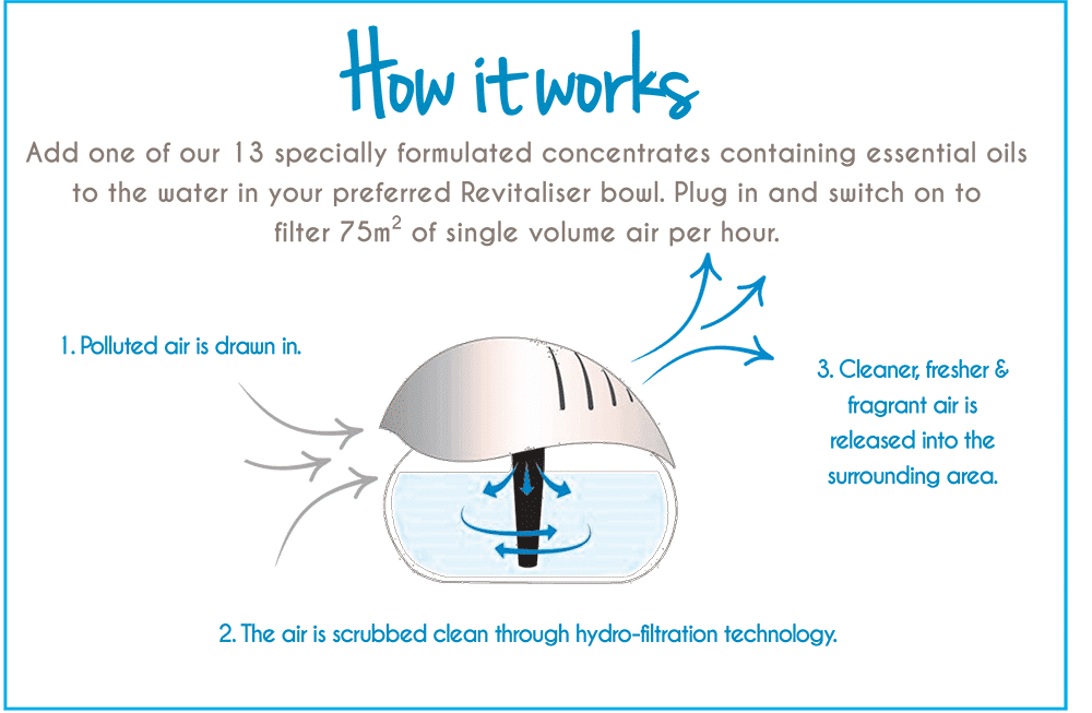 Air purifier on sale water based